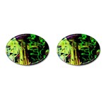 Spooky Attick 6 Cufflinks (Oval) Front(Pair)