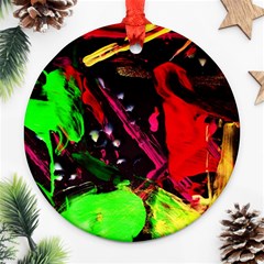 Spooky Attick 8 Ornament (round) by bestdesignintheworld