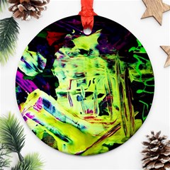 Spooky Attick 10 Ornament (round) by bestdesignintheworld