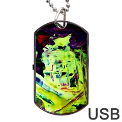 Spooky Attick 10 Dog Tag Usb Flash (one Side) by bestdesignintheworld