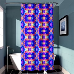 Artwork By Patrick-colorful-33 Shower Curtain 36  X 72  (stall)  by ArtworkByPatrick