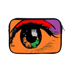 Eyes Makeup Human Drawing Color Apple Ipad Mini Zipper Cases by Simbadda