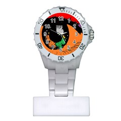 Eyes Makeup Human Drawing Color Plastic Nurses Watch by Simbadda