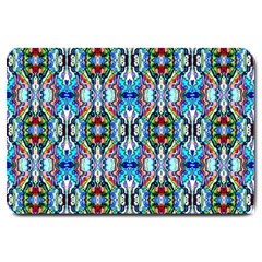 Artwork By Patrick-colorful-34 Large Doormat  by ArtworkByPatrick