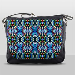 Artwork By Patrick-colorful-34 Messenger Bags by ArtworkByPatrick