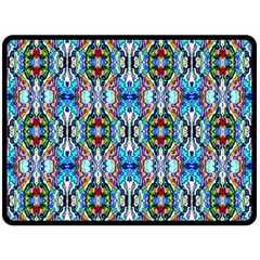 Artwork By Patrick-colorful-34 Double Sided Fleece Blanket (large)  by ArtworkByPatrick