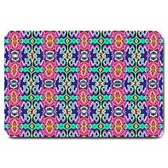 Artwork By Patrick-colorful-34 1 Large Doormat  by ArtworkByPatrick