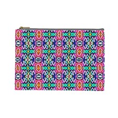 Artwork By Patrick-colorful-34 1 Cosmetic Bag (large)  by ArtworkByPatrick