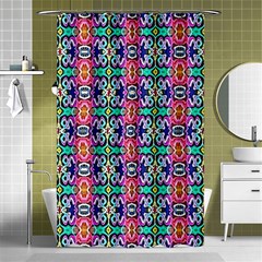 Artwork By Patrick-colorful-34 1 Shower Curtain 48  X 72  (small)  by ArtworkByPatrick