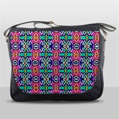 Artwork By Patrick-colorful-34 1 Messenger Bags by ArtworkByPatrick