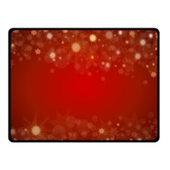 Background Abstract Christmas Double Sided Fleece Blanket (small)  by Simbadda