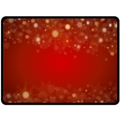 Background Abstract Christmas Double Sided Fleece Blanket (large)  by Simbadda