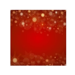 Background Abstract Christmas Small Satin Scarf (square) by Simbadda