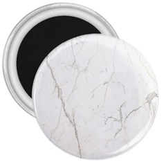 White Marble Tiles Rock Stone Statues 3  Magnets by Simbadda