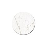 White Marble Tiles Rock Stone Statues Golf Ball Marker (4 pack) Front