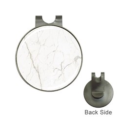 White Marble Tiles Rock Stone Statues Hat Clips With Golf Markers by Simbadda