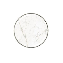 White Marble Tiles Rock Stone Statues Hat Clip Ball Marker by Simbadda