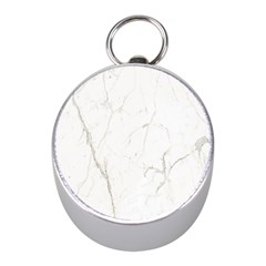 White Marble Tiles Rock Stone Statues Mini Silver Compasses by Simbadda