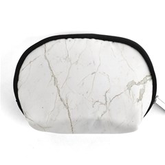 White Marble Tiles Rock Stone Statues Accessory Pouches (medium)  by Simbadda