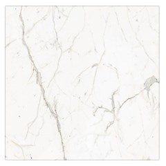 White Marble Tiles Rock Stone Statues Large Satin Scarf (square) by Simbadda