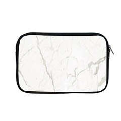 White Marble Tiles Rock Stone Statues Apple Macbook Pro 13  Zipper Case by Simbadda