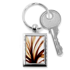 Digital Tree Fractal Digital Art Key Chains (rectangle)  by Simbadda