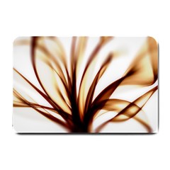 Digital Tree Fractal Digital Art Small Doormat  by Simbadda