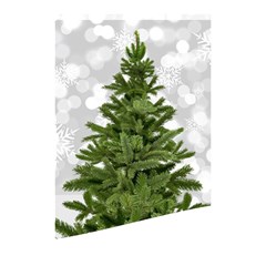 Christmas Xmas Tree Bokeh Shower Curtain 48  X 72  (small)  by Simbadda