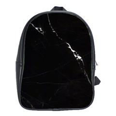 Black Marble Tiles Rock Stone Statues School Bag (large) by Simbadda