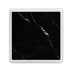 Black Marble Tiles Rock Stone Statues Memory Card Reader (square)  by Simbadda