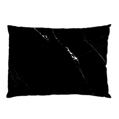 Black Marble Tiles Rock Stone Statues Pillow Case (two Sides) by Simbadda