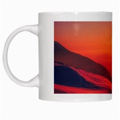 Italy Sunrise Sky Clouds Beautiful White Mugs by Simbadda