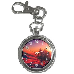 Italy Sunrise Sky Clouds Beautiful Key Chain Watches by Simbadda