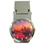 Italy Sunrise Sky Clouds Beautiful Money Clip Watches Front