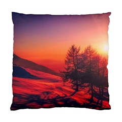 Italy Sunrise Sky Clouds Beautiful Standard Cushion Case (two Sides) by Simbadda