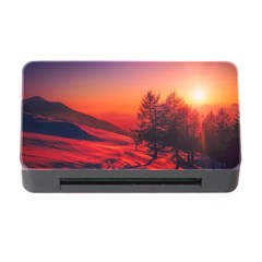 Italy Sunrise Sky Clouds Beautiful Memory Card Reader With Cf by Simbadda