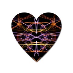 Wallpaper Abstract Art Light Heart Magnet by Simbadda