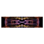 Wallpaper Abstract Art Light Satin Scarf (Oblong) Front