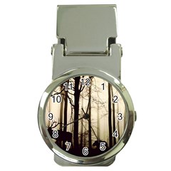 Forest Fog Hirsch Wild Boars Money Clip Watches by Simbadda