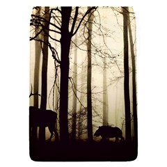 Forest Fog Hirsch Wild Boars Flap Covers (s)  by Simbadda