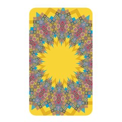 Star Quilt Pattern Squares Memory Card Reader by Simbadda