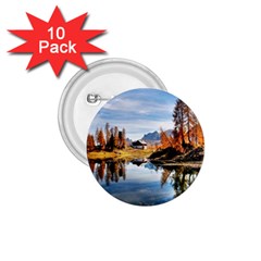 Dolomites Mountains Italy Alpine 1 75  Buttons (10 Pack) by Simbadda