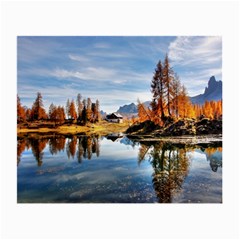 Dolomites Mountains Italy Alpine Small Glasses Cloth by Simbadda