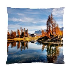 Dolomites Mountains Italy Alpine Standard Cushion Case (two Sides) by Simbadda