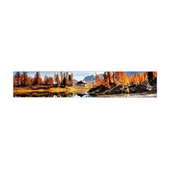 Dolomites Mountains Italy Alpine Flano Scarf (mini) by Simbadda