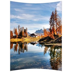 Dolomites Mountains Italy Alpine Back Support Cushion by Simbadda