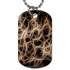 Structure Background Pattern Dog Tag (one Side) by Simbadda