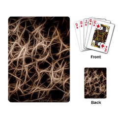 Structure Background Pattern Playing Card by Simbadda