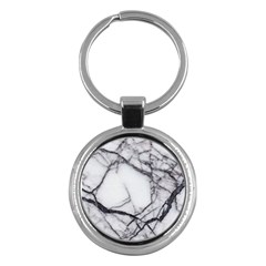 Marble Tiles Rock Stone Statues Key Chains (round)  by Simbadda