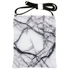 Marble Tiles Rock Stone Statues Shoulder Sling Bags by Simbadda